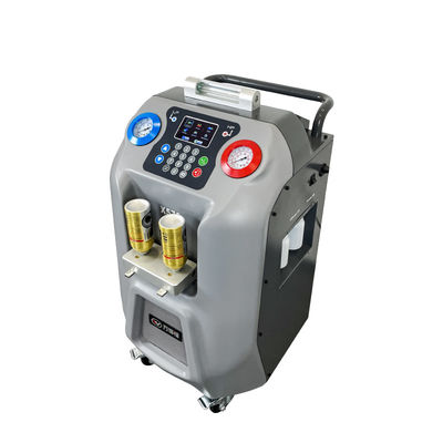 गुणवत्ता  Can Refill R134a AutoAC Refrigerant Recovery Machine  5" LCD Color Display कारखाना